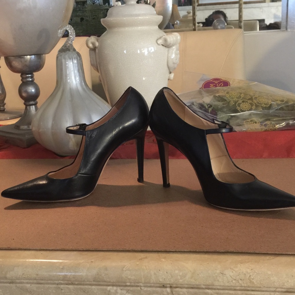 Manila Blahnik Mary Jane Heels
